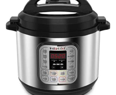 External view of Instant Pot with control panel